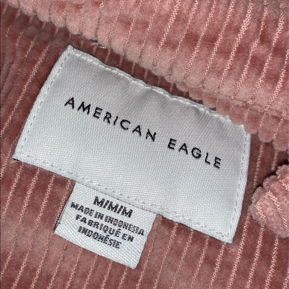 Cropped corduroy jacket